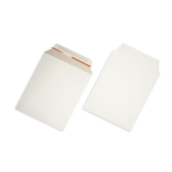 Koperty kartonowe kurierskie C4+ białe 262x371 mm sztywne