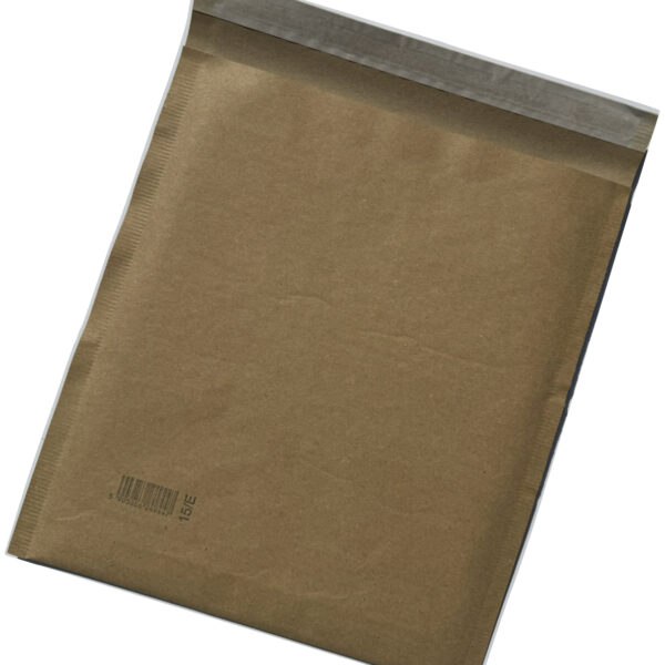 Koperty bąbelkowe powietrzne E15 brązowe